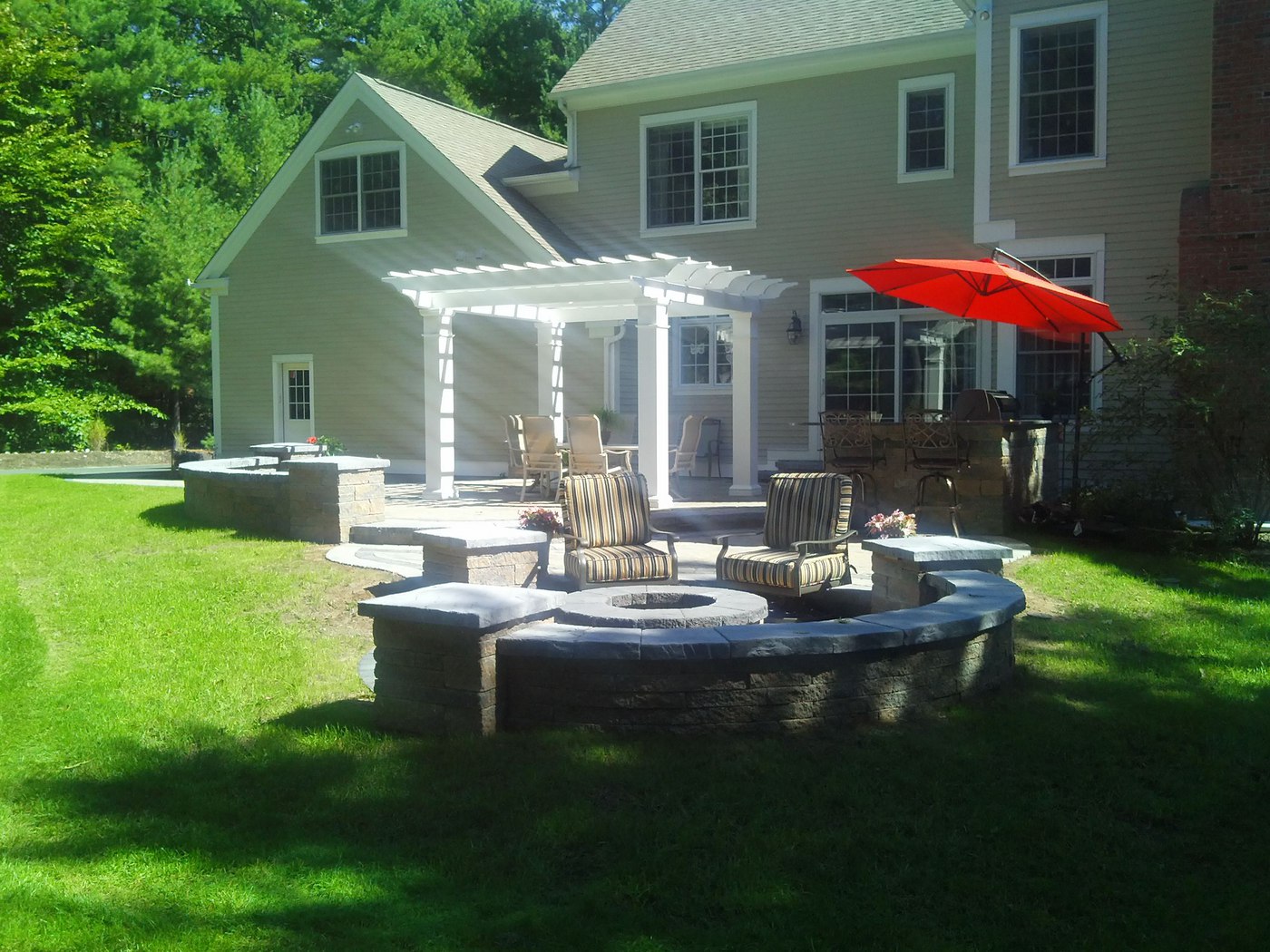 Wood Burning Patio Fire Pits fire pits & features in connecticut | the bahler brothers Wood Burning Patio Fire Pits fire pits & features in connecticut | the bahler brothers