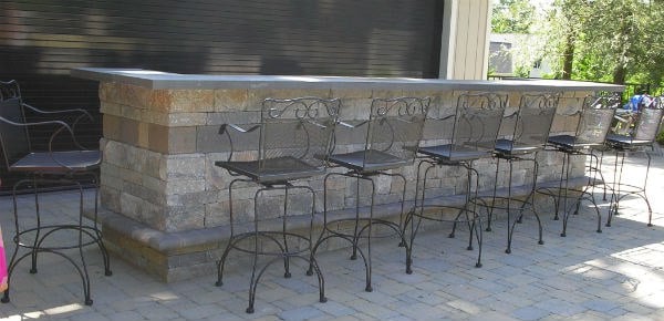 Large Outdoor Bar with plenty of seating Large Outdoor Bar with plenty of seating