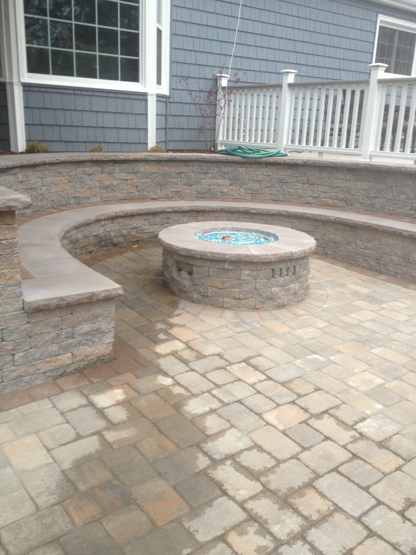 Paver Patio With Gas Fire Pit Fine Backyard Pits That Heat Paver Patio With Gas Fire Pit Unique An Outdoor Feature Installed In West