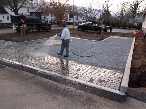 Permeable Paver Driveway