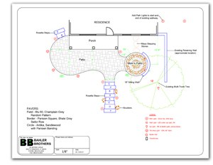 Design for an outdoor patio