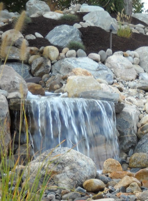 Pondless waterfall