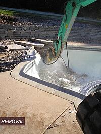 Removal of Gunnite Pool