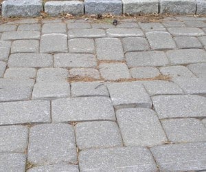 uneven pavers