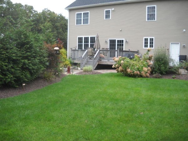 Outdoor Living Before patio