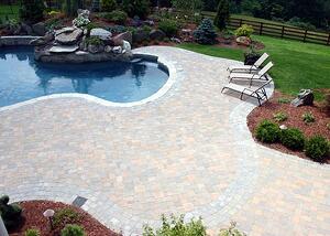 Paver Pool Patio