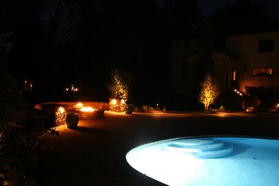 Create the Ultimate Outdoor Living Space Landscape Lighting by Bahler Brothers in CT