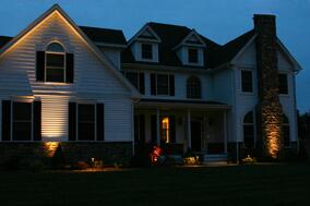 Improving Curb Appeal with Landscape Lighting by Bahler Brothers