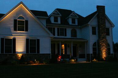 Landscaping your Front Yard Lighting Architectural Features