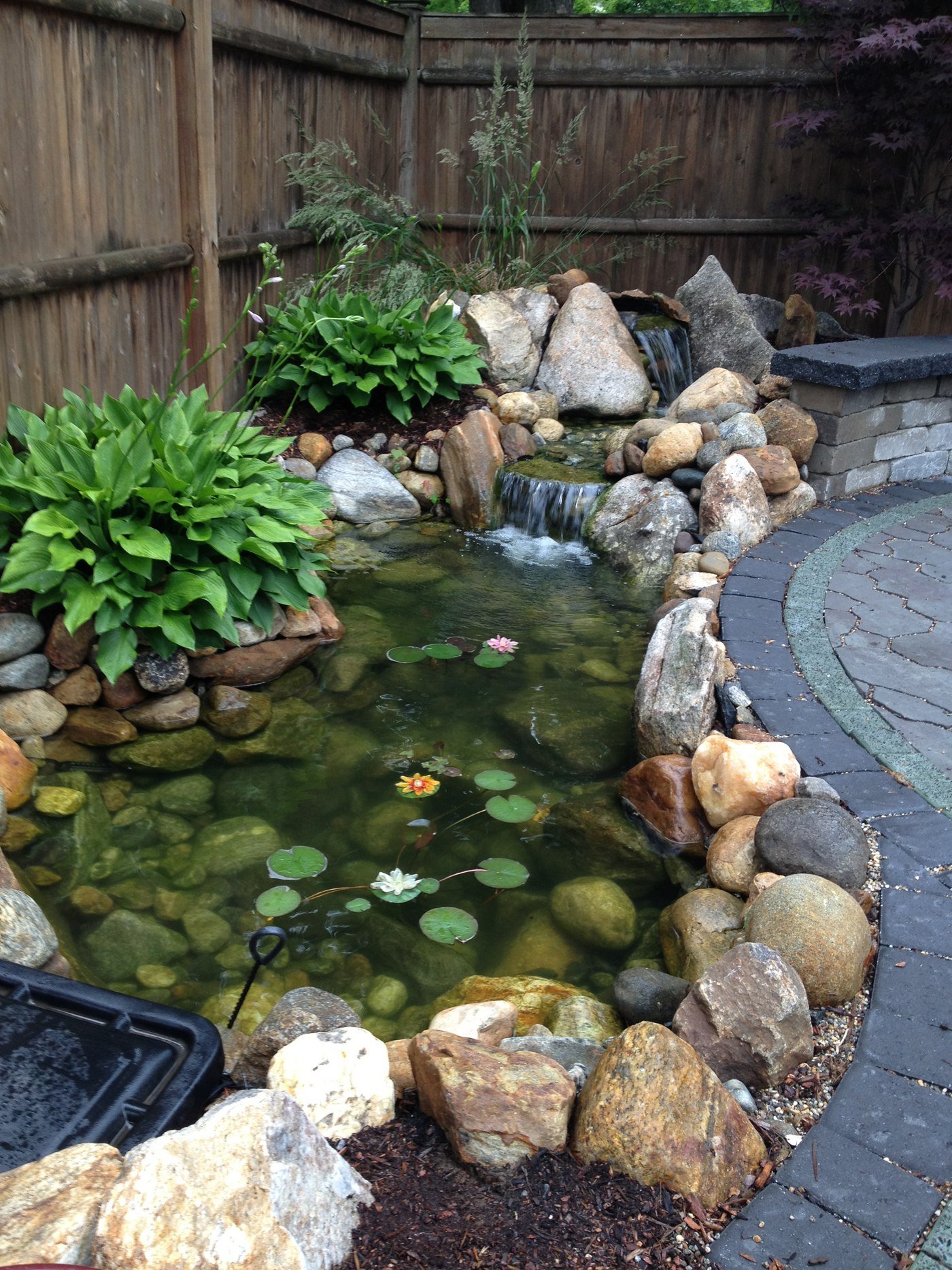 How often do I need to refill my water feature?