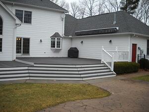 Before Deck Replacement by Bahler Brothers Enfield, CT
