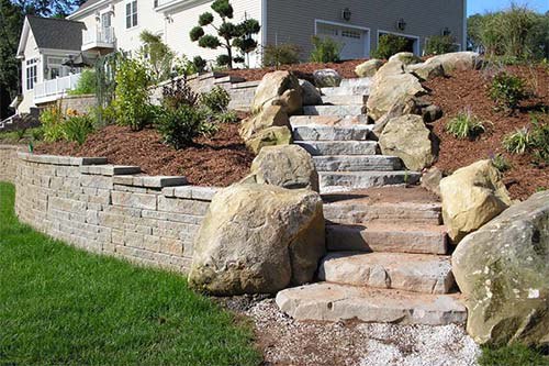 Retaining Wall Project in Northern/Central Connecticut