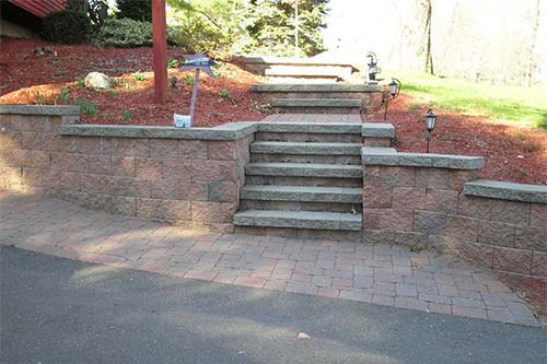 Retaining Wall Project in Northern/Central Connecticut