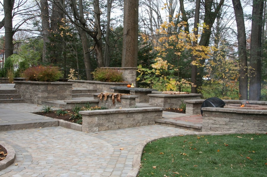 Interlocking Concrete Paver Patios