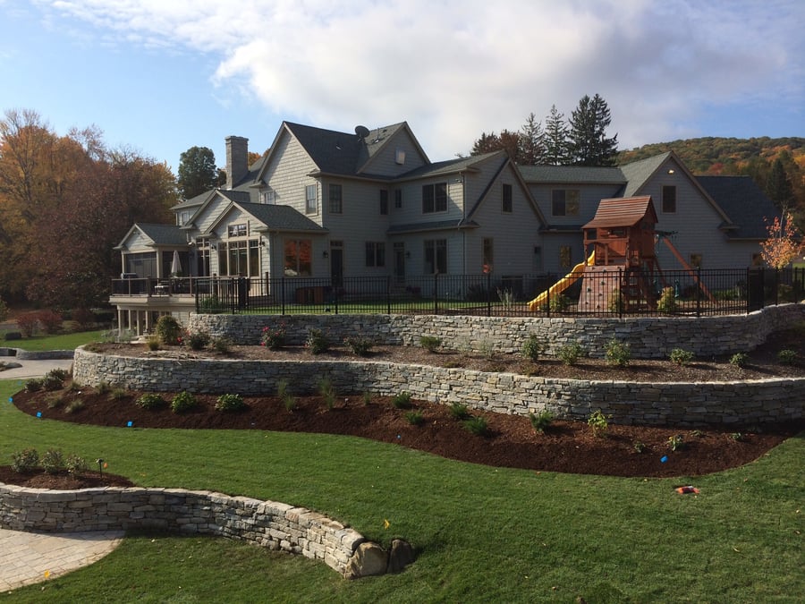 Exterior Image of Home with Natural Stone Features