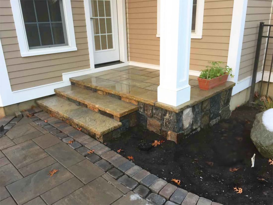 natural stone as an overlay material option