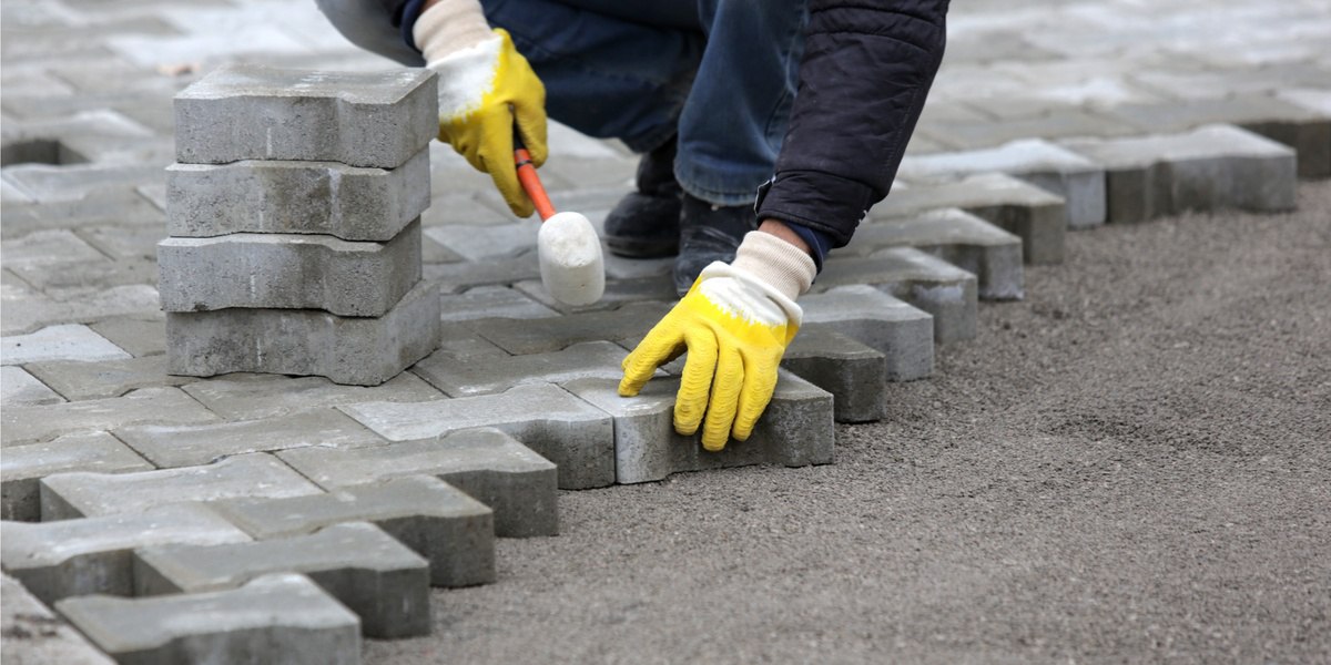 The Per Square Foot Myth For, Herringbone Brick Patio Cost