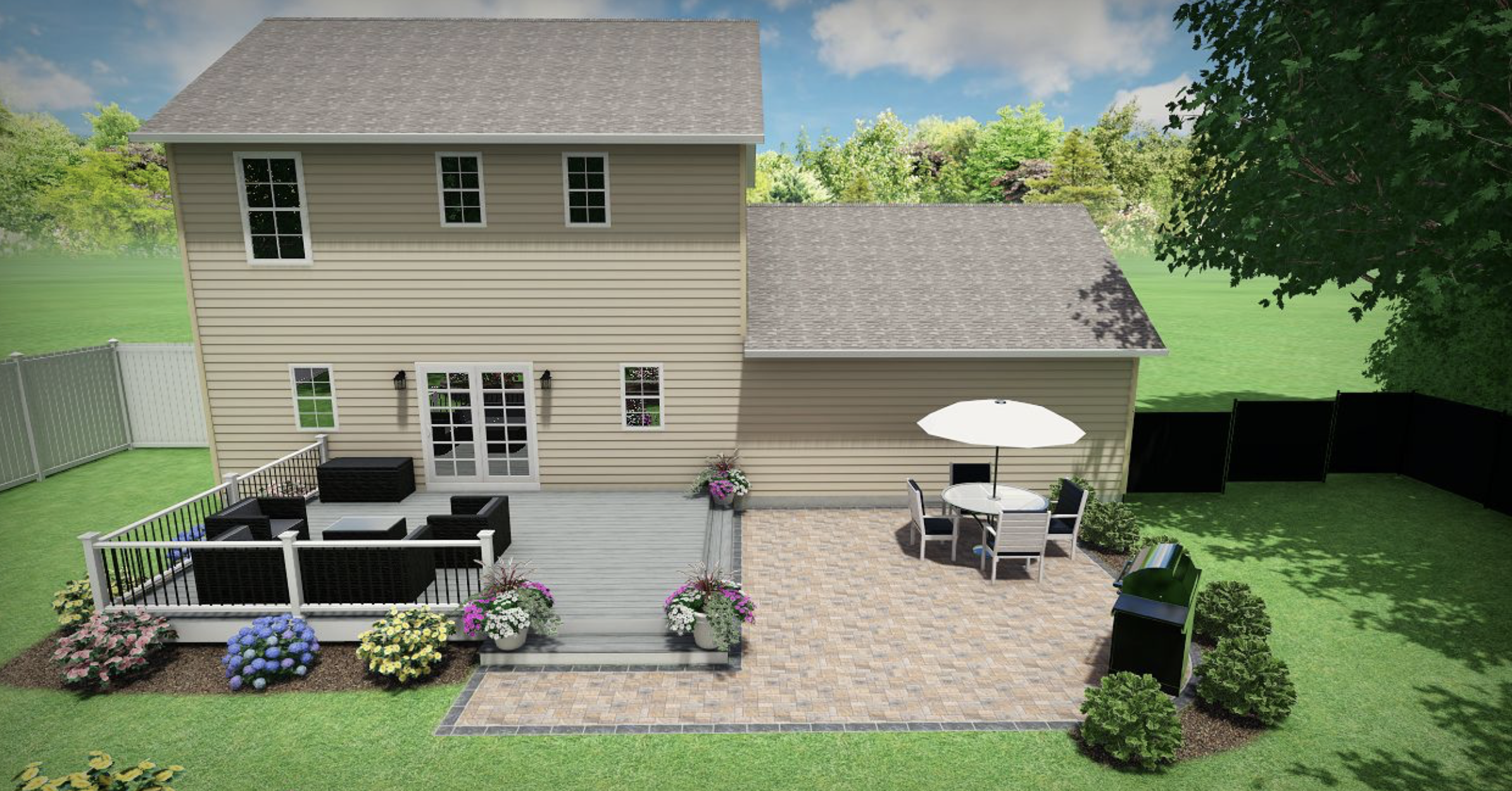 How to Create Multi-Level Outdoor Living Spaces Blending Decks and Hardscapes